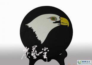 湖南活性炭雕“瞭望” 融环保与艺术于一体的特色工艺品